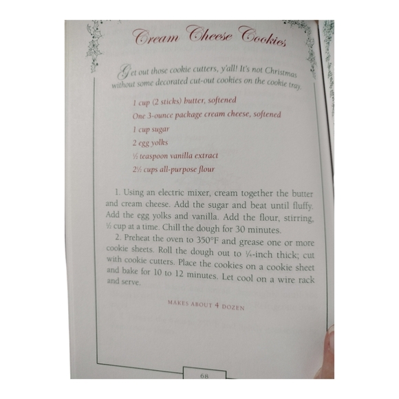 Christmas With Paula Deen Recipes and Stories Book 2007 - Picture 10 of 13